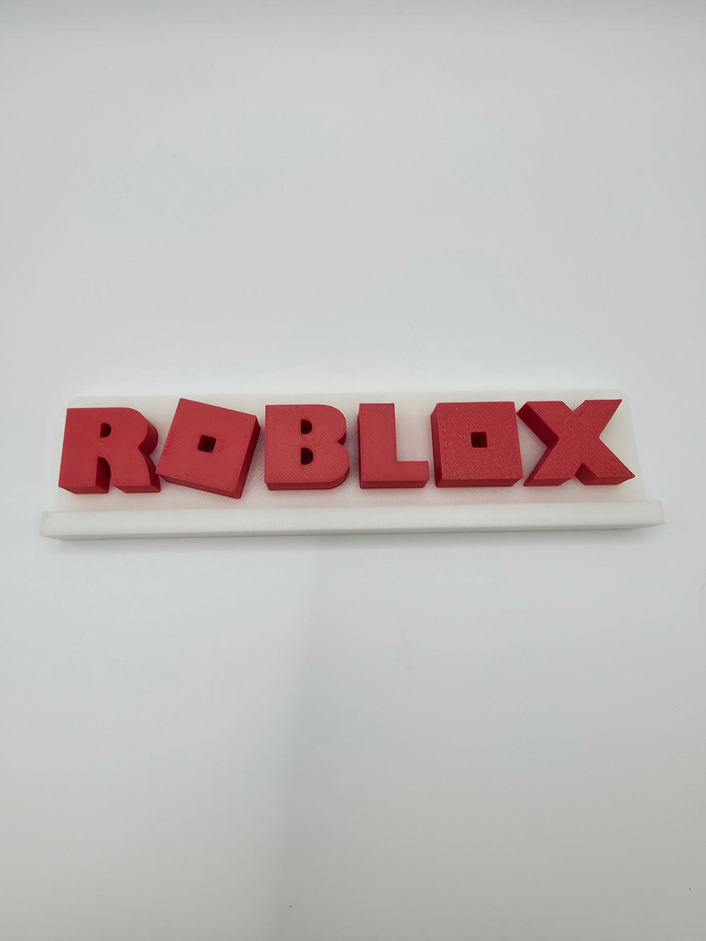 Roblox Logo Stand | 3D Printed Gaming Desk Display | Kids Room Decor