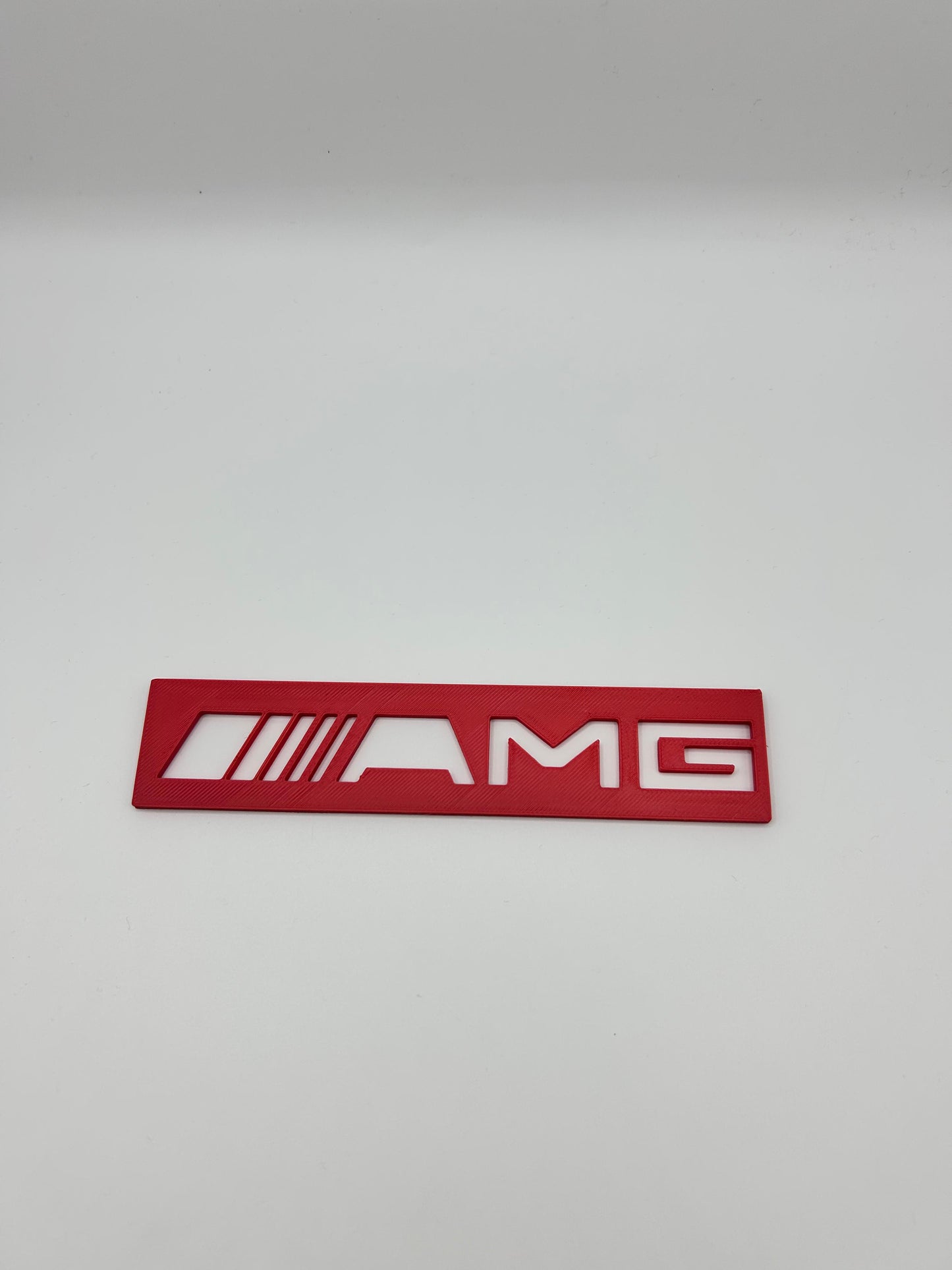 AMG Carpet Stencil 150mm x 30mm - Professional Mercedes Car Detailing Template | Precision Print Co