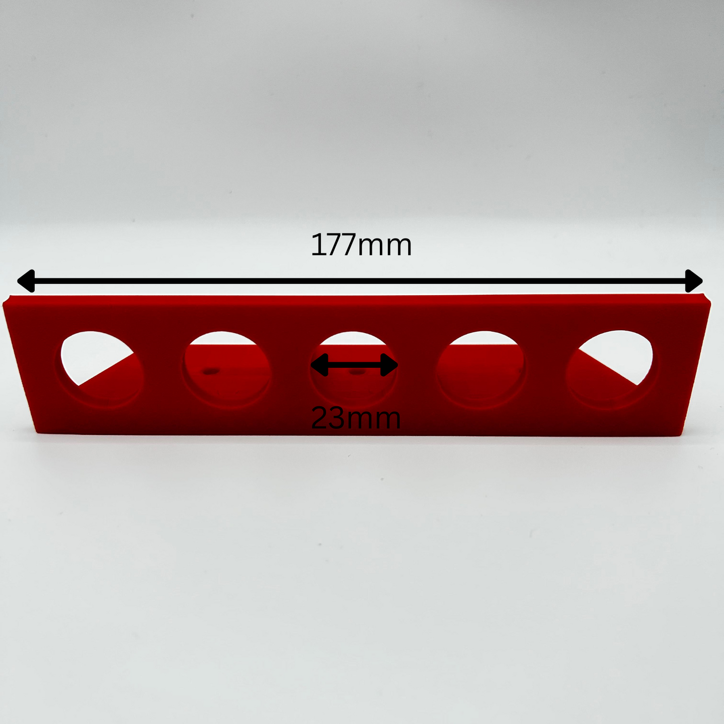 5-Brush Wall Mount Storage - Professional Car Detailing Organizer | Precision Print Co