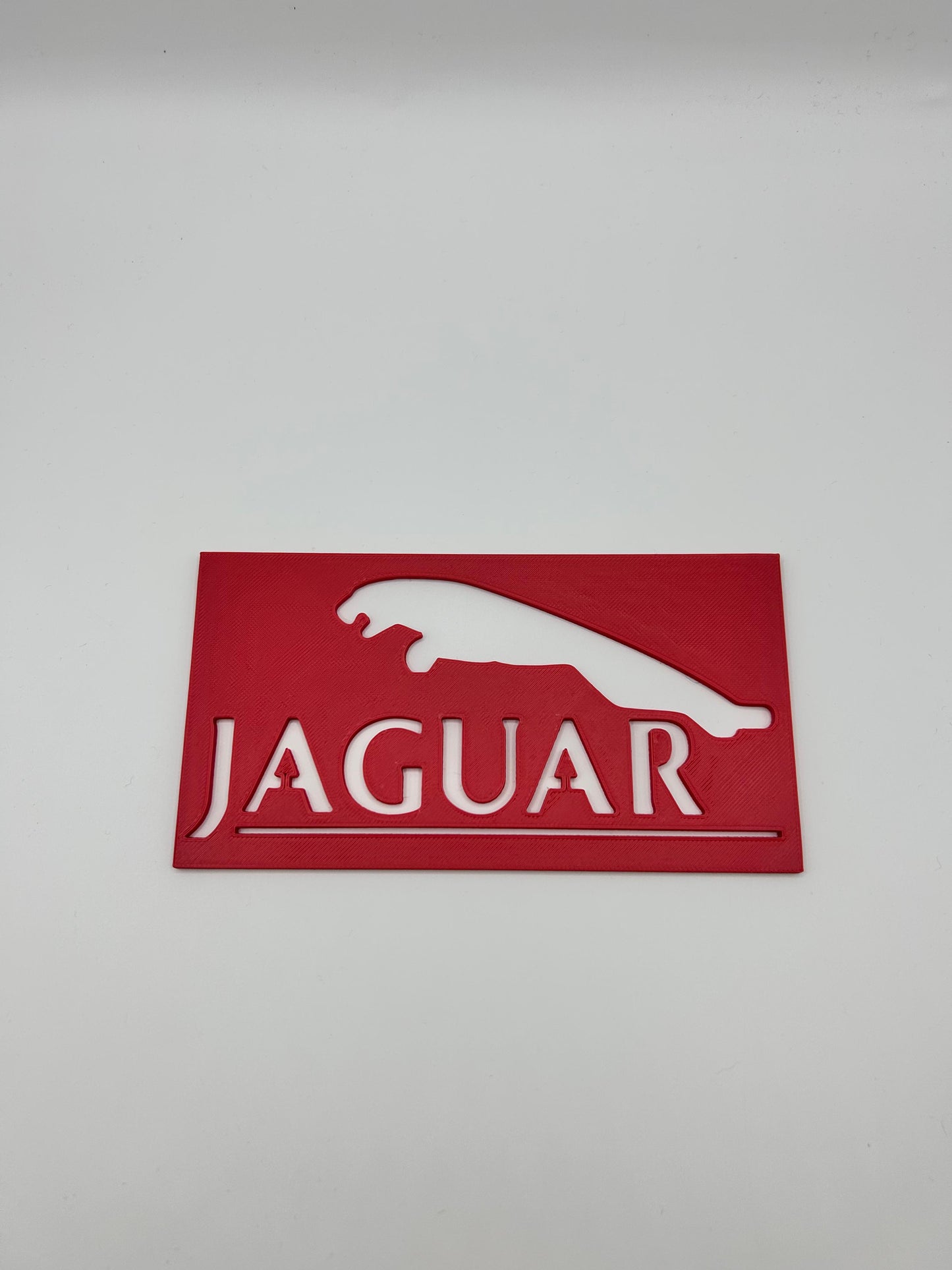 Jaguar Carpet Stencil – 150mm x 80mm Professional Car Detailing Template | Precision Print Co