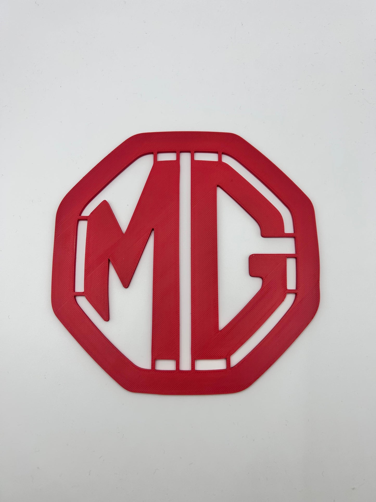 MG Carpet Logo Stencil 150mm x 150mm - Professional Car Detailing Template | Precision Print Co