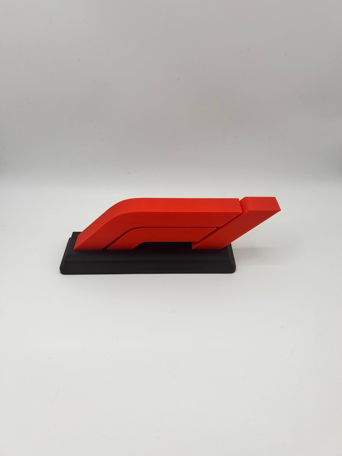 F1 Formula One Logo Display Stand - Premium 3D Printed Motorsport Desk Ornament | Precision Print Co