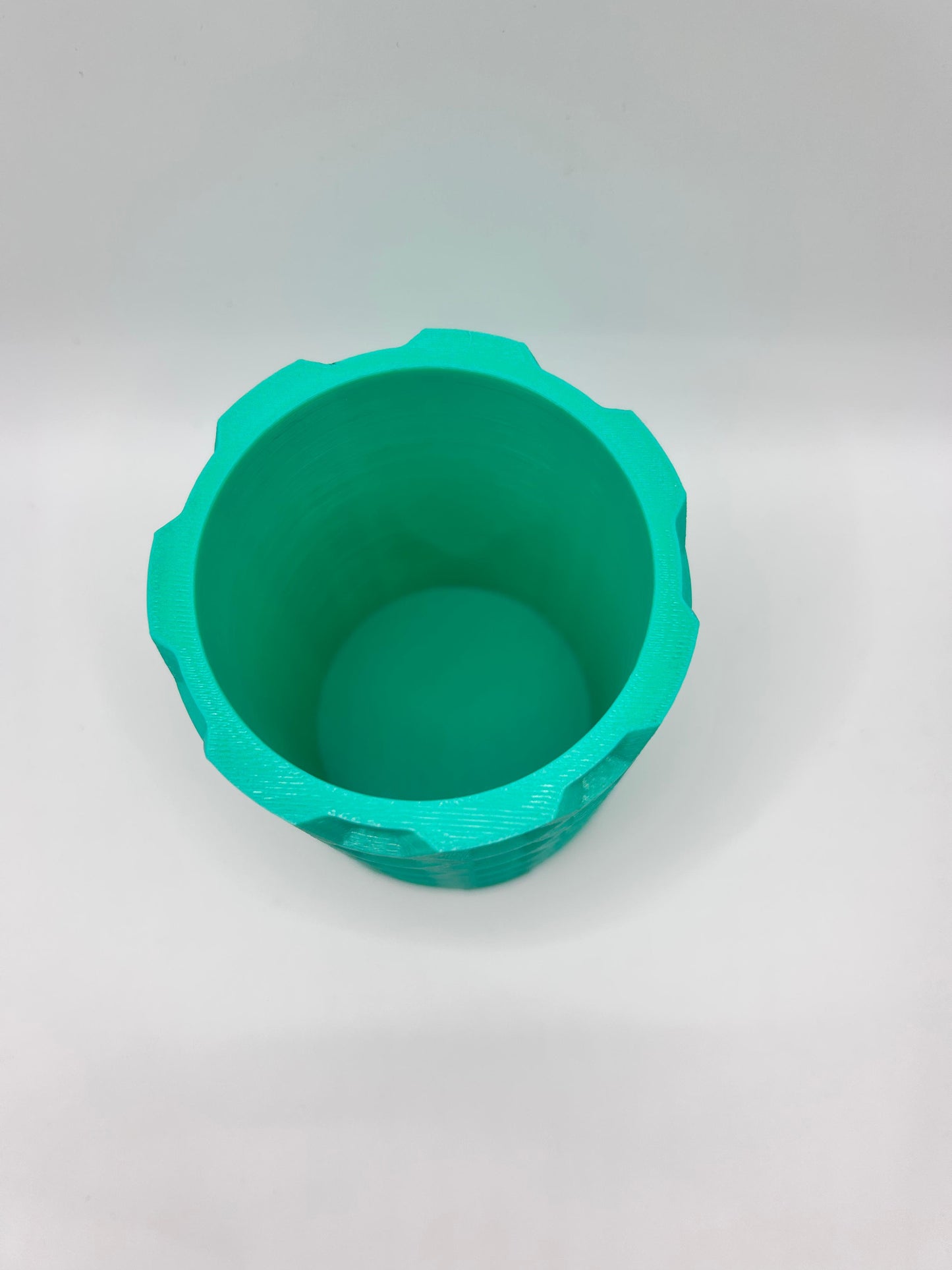 Hex Pen Pot - Modern Geometric Desk Organizer | Precision Print Co