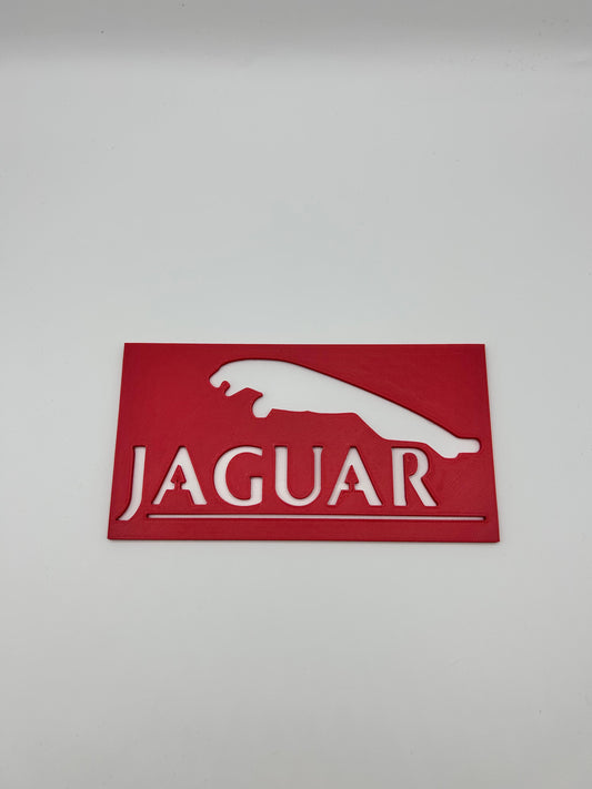 Jaguar Carpet Stencil – 150mm x 80mm Professional Car Detailing Template | Precision Print Co