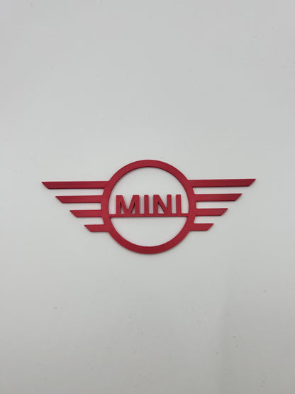 Mini Carpet Logo Stencil 150mm x 70mm - Professional Car Detailing Template | Precision Print Co