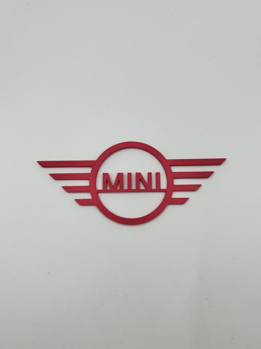 Mini Carpet Logo Stencil 150mm x 70mm - Professional Car Detailing Template | Precision Print Co