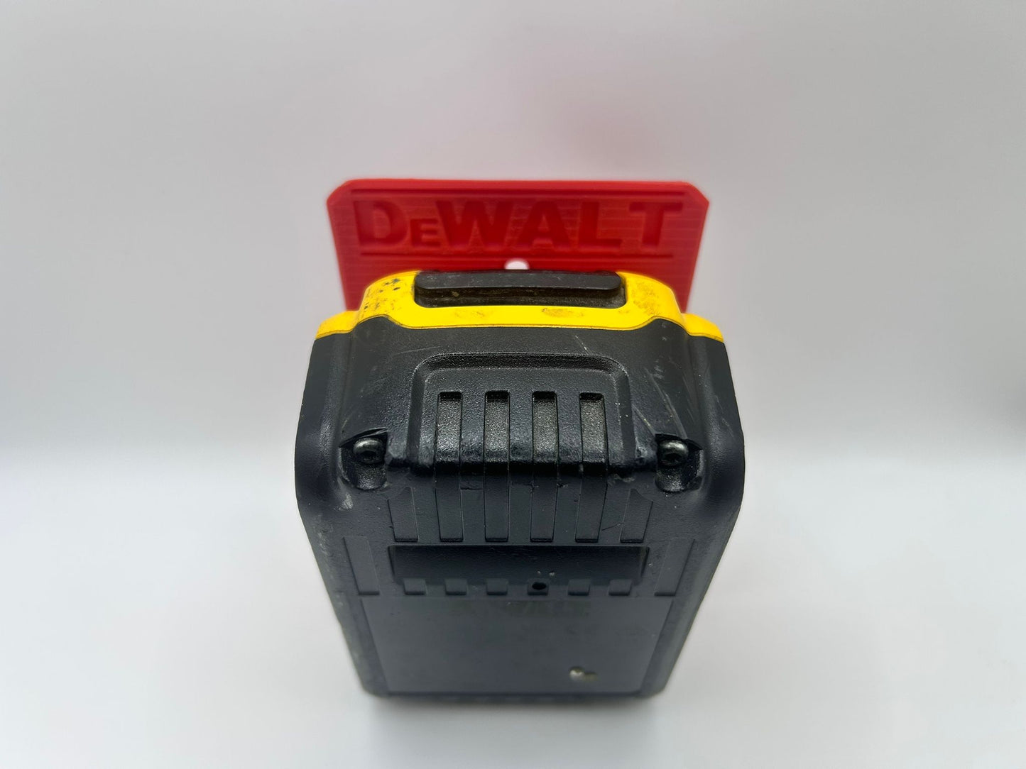 DeWalt Battery Holder–Heavy Duty Wall-Mounted Storage Solution for DeWalt Tools