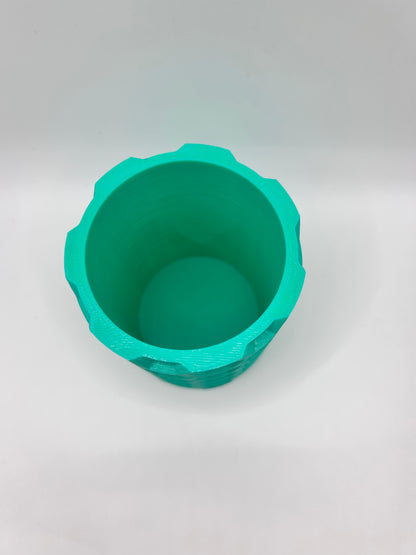 Hex Pen Pot - Modern Geometric Desk Organizer | Precision Print Co