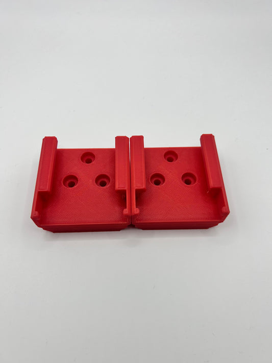 Milwaukee M18 Battery Holder 2-Pack - Professional Wall Mount Storage | Precision Print Co