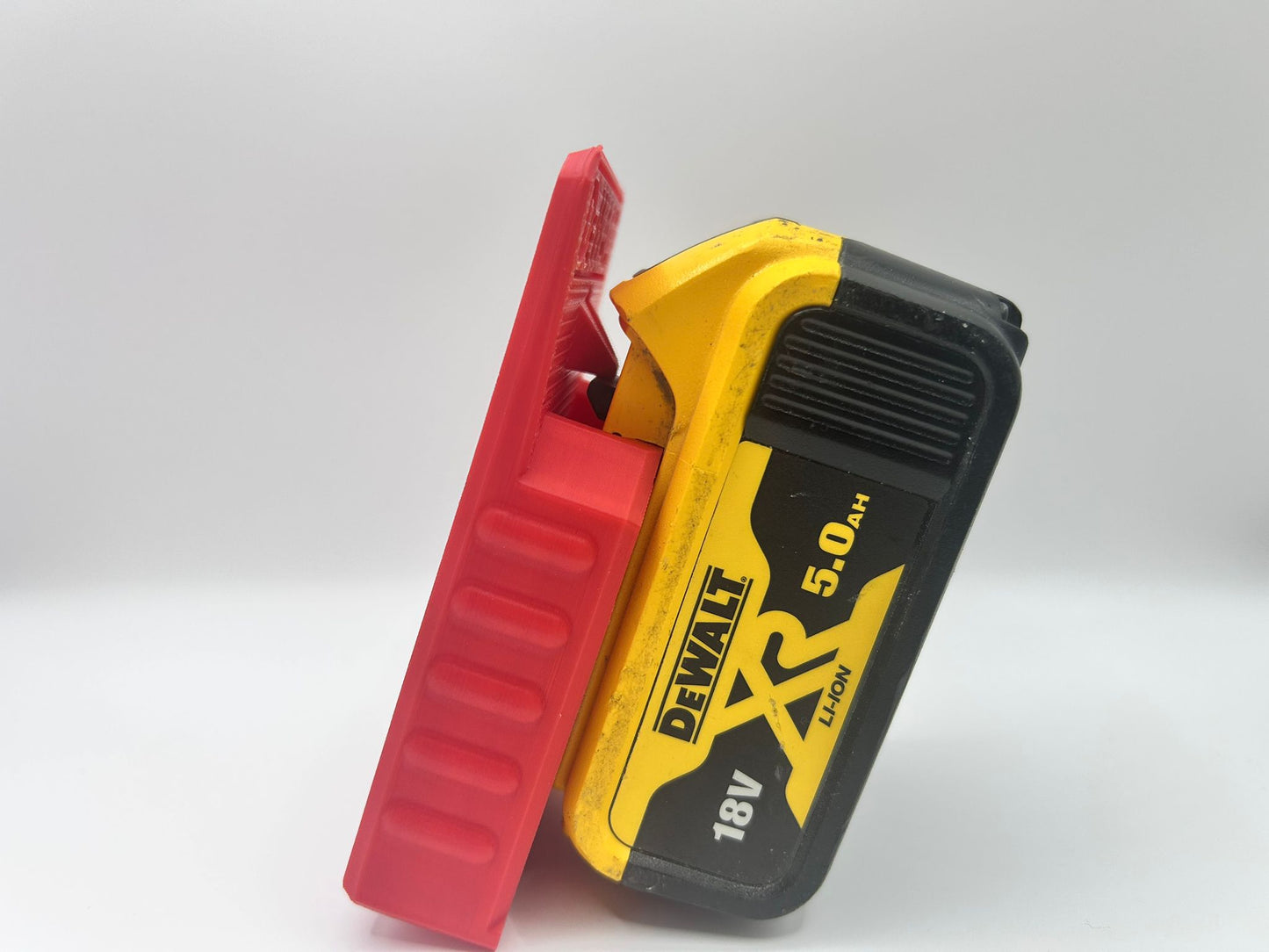 DeWalt Battery Holder–Heavy Duty Wall-Mounted Storage Solution for DeWalt Tools