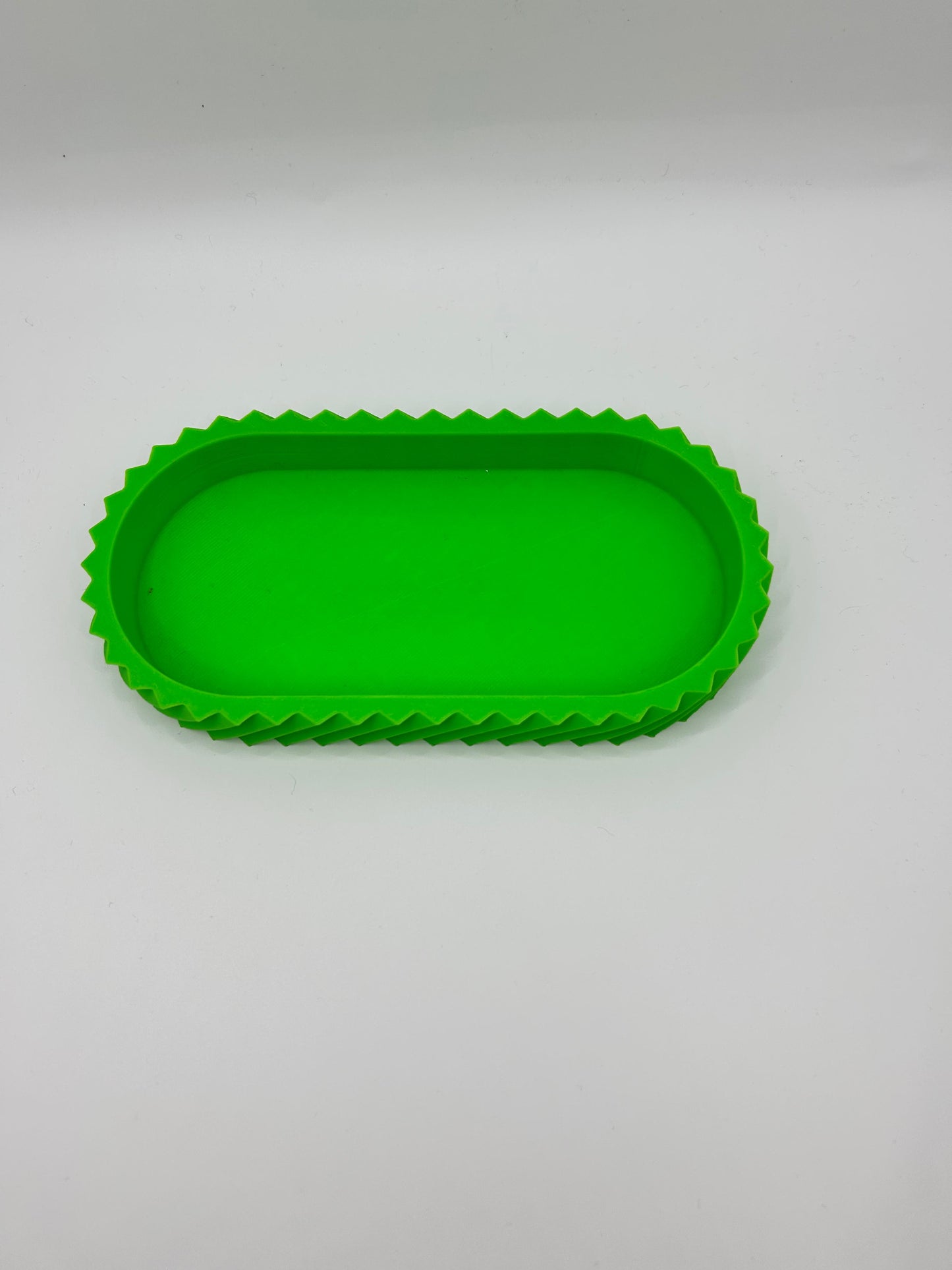 Angled Fin Key Tray - Modern Geometric Home Organizer | Precision Print Co