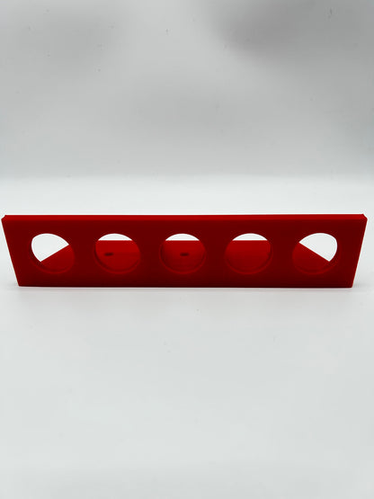 5-Brush Wall Mount Storage - Professional Car Detailing Organizer | Precision Print Co