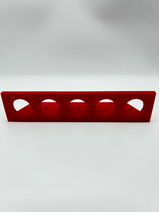 5-Brush Wall Mount Storage - Professional Car Detailing Organizer | Precision Print Co