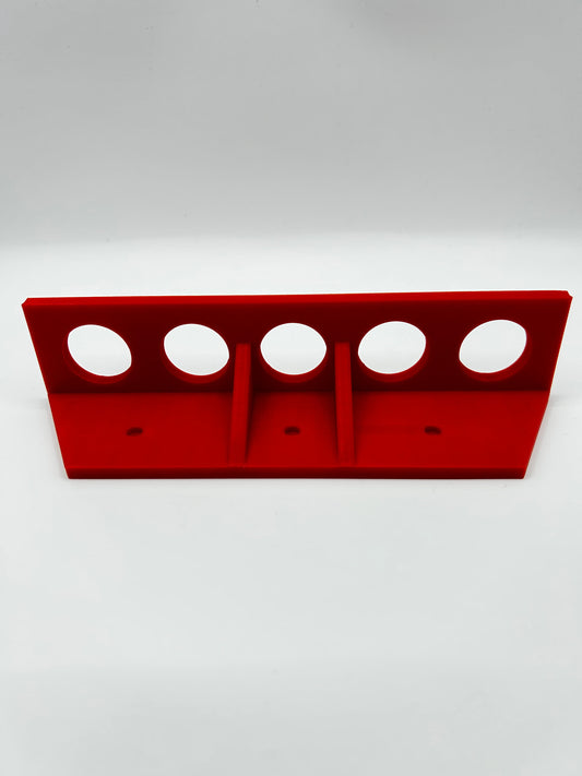 5-Brush Wall Mount Storage - Professional Car Detailing Organizer | Precision Print Co
